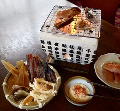 炉端三種盛り合わせ