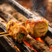 丹精こめて焼き上げる炭火焼き鳥◎