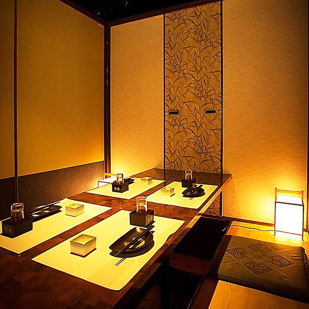 掘りごたつ式個室を10名・20名・40名・50名…人数に応じてご用意致します！※写真は系列店