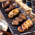 料理メニュー写真&nbsp;焼き鳥5本盛り合わせ