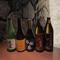 福岡が誇る地酒・焼酎の品ぞろえ抜群