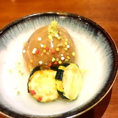 【野菜】かぼちゃ饅頭の揚げ出し