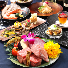 旬の食材を惜しげもなく使用した料理の数々。