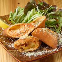 一口ごとに溢れるスパイスの香りとクリスピー食感の虜に