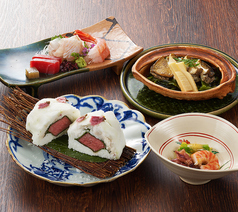 新潟グランドホテル 日本料理レストラン 静香庵のコース写真