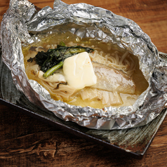 鱈と茸のバターホイル焼き