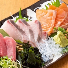 選べるお刺身三点盛り合わせ　一人前