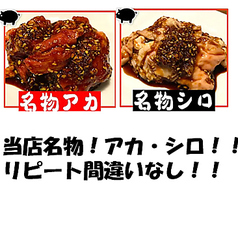 名物 アカ/名物 シロ