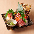 料理メニュー写真&nbsp;お刺身三点盛り合わせ