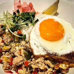 鶏胸肉のガパオライス