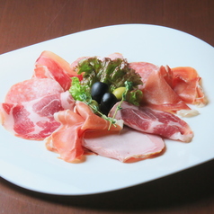 【アペタイザー】ハム盛り合わせ