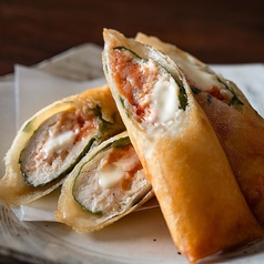 地鶏明太チーズ春巻き