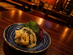 真鯛の梅紫蘇和え