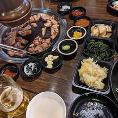 自慢のサムギョプサル！