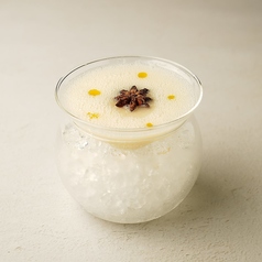 洋梨と吟醸酒のマティーニ