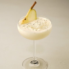 洋梨と黒胡椒のクリームチーズサワー