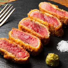 【徳島初】Akaneiroとろろ昆布の牛かつの写真