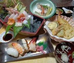 瀬戸内料理かど家のコース写真