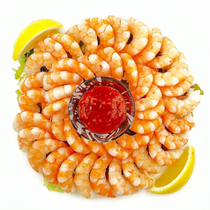 シェアするおつまみに！カクテルシュリンプの写真