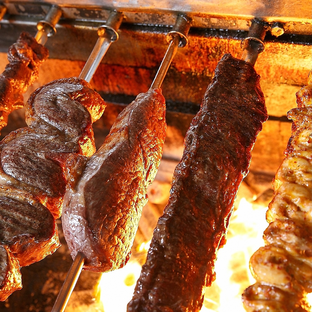 シュラスコを完全個室で堪能、上野駅前の隠れ家肉バル