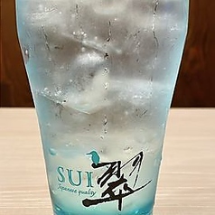 翠ジンソーダ