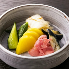 漬物盛り合わせ