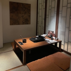 2名~4名様用の堀ごたつ個室。デート、友人同士でぜひ◎