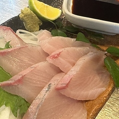 地のもの　すだちブリのお刺身