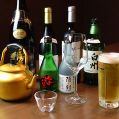 和洋折衷のお酒セレクション