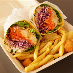 野菜のブリトー【ポテト付き】