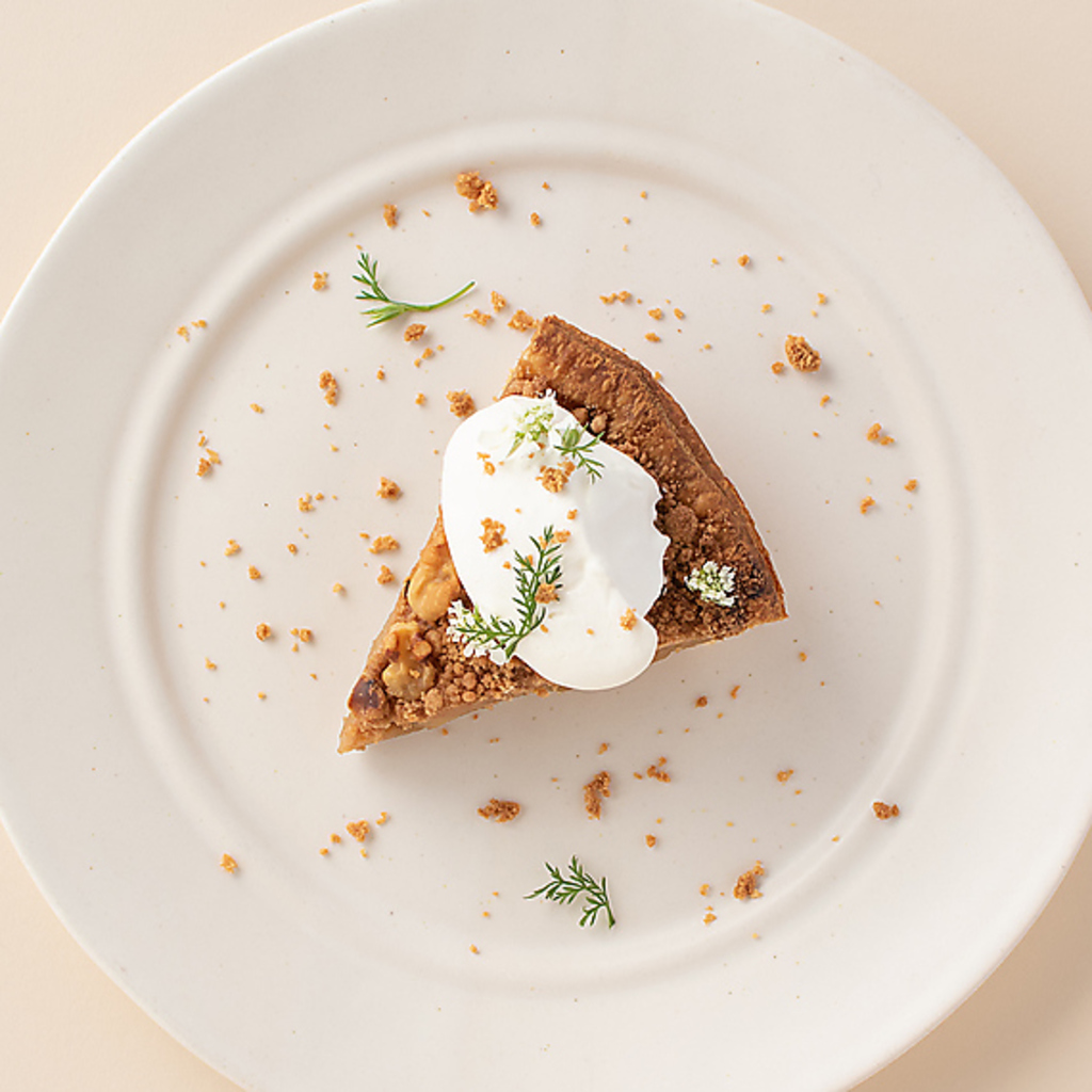 コーヒーと相性抜群♪  旬のフルーツのクランブルタルト◆