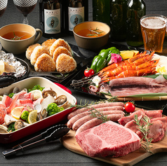 国産豚厚切りロースステーキ付き【BBQグリルプラン】