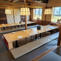 落ち着いた雰囲気の中で、ゆっくりとお楽しみ頂けます◎