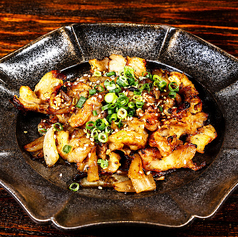 若鶏ハラミの炭火焼き