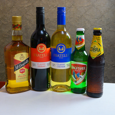 本場インドを感じる多彩なお酒セレクション