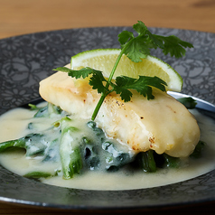 白身魚のソテー～レモングラスソース～