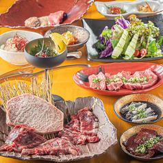 WAJIMA厳選のお肉を贅沢に味わえコースから、サクッと飲みにピッタリなコースまでそろえております。