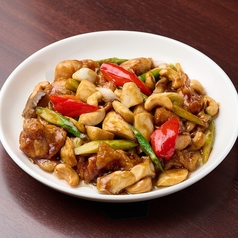 鶏肉とカシューナッツの炒め