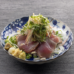 カツオ藁焼き薬味まみれ