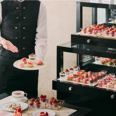 スイーツビュッフェも定期開催しております。