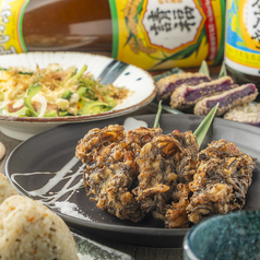 もずくの天ぷらの写真