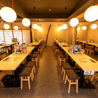 落ち着いた雰囲気の店内でゆったりと♪