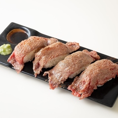 A4和牛の炙り肉寿司