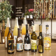 厳選したワインやドリンクをご用意♪