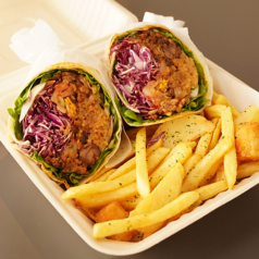 スパイシーミートブリトー【ポテト付き】