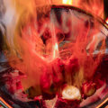 料理メニュー写真&nbsp;炭焼きタコもやし