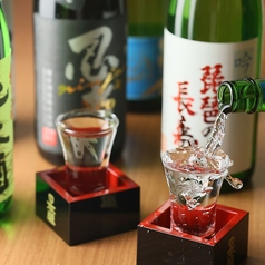 滋賀の名酒や季節限定の本格焼酎も多数取り揃え！