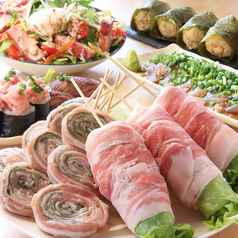 博多 肉巻きやさい串とうまか酒 チカッパのコース写真