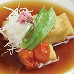 ゴマ豆富の揚げ出し