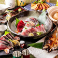 料理メニュー写真&nbsp;マグロ入鮮魚5種盛合せ(2人前～)